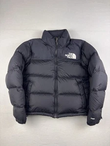 The North Face Nuptse Puffer Jacket Women’s Size XS Black Goose Down Retro 1996 - Picture 1 of 9