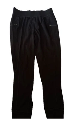Athletic Works Women’s Pants Size Medium Black Lounge Drawstring Pull Up - Image 1 of 4