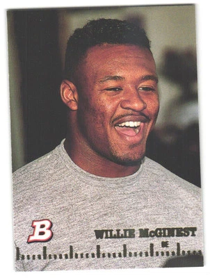 1994 Bowman Willie McGinest #4 RC - Image 1 of 2
