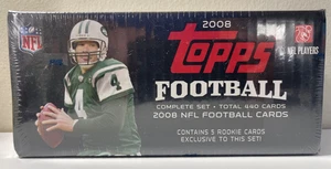 2008 Topps NFL Football Complete Set - Factory Sealed!! 445 Karten insgesamt - Bild 1 von 6