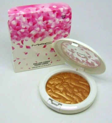M.A.C HIGH-LIGHT Powder Highlighter Spring Bling 0.31oz/9g  NIB - Image 1 of 2