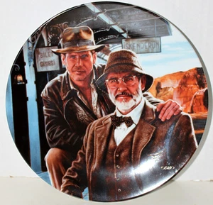 INDIANA JONES LETZTER KREUZZUG TELLER MIT SEINEM VATER SEAN CONNERY DELPHI VICTOR GADINO KUNST - Bild 1 von 2