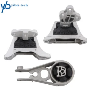 3× Engine Mounts & Trans Mount Set For 18-23 GMC Terrain Chevy Equinox 1.5L FWD - Picture 1 of 14