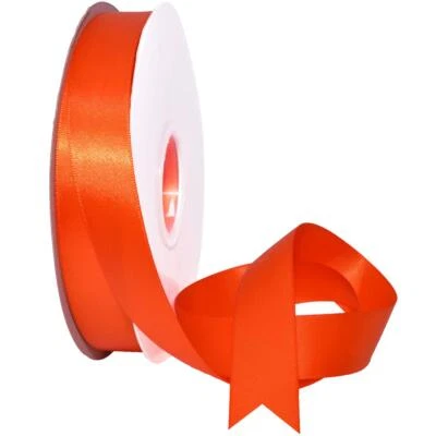 08822/50-761 Cinta de satén doble cara 7/8" X 50 YD Otoño Naranja Cinta para G... Foto 1 de 4