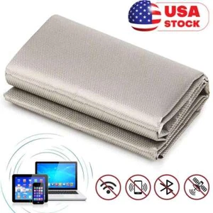 EMF Protection Fabric-Blocking RFID Radiation Singal Shielding Wifi EMI EMP RF - Picture 1 of 13