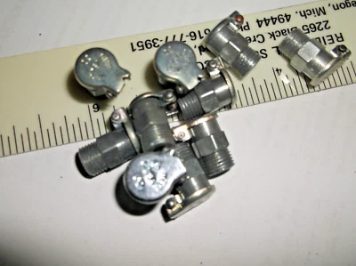 5/16 -32 New Vintage GITS BROS Threaded Oil Cup SPRING Cover for Lathe , etc USA