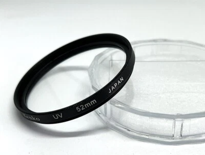 Kenko 52mm UV Digital Filter Lens Protection for 52mm filter thread - UK Stock - Image 1 of 4