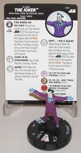 THE JOKER #010 Liga de la Justicia Ilimitado DC HeroClix - Imagen 1 de 1
