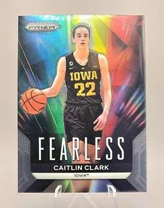 2024 Panini Caitlin Clark Collection Fearless Caitlin Clark RC Insert - Picture 1 of 2