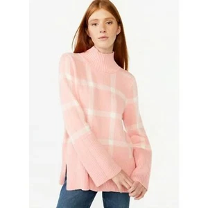 Free Assembly Women's Rib Turtleneck Sweater, Midweight- Medium - Picture 1 of 4