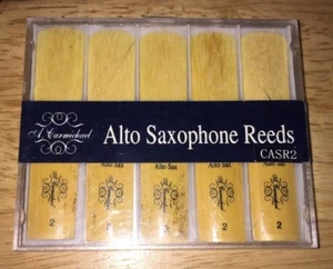 J. Carmichael Strength 2 Alto Saxophone Reeds Box Of 10 CASR2 - Picture 1 of 3