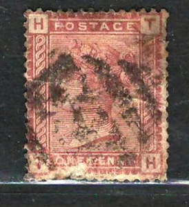 GREAT BRITAIN FINE USED STAMP QUEEN VICTORIA 1p. - Picture 1 of 2