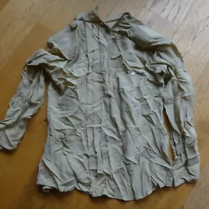 Giorgio Armani Vintage 80er Jahre 100% Seide Bluse ca UK 8 BESCHREIBUNG LESEN - Bild 1 von 13