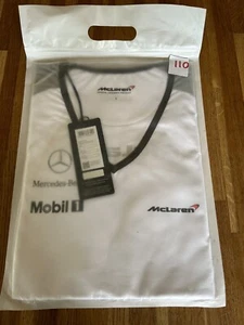 F1 Formula 1 McLaren Mercedes Team Kevin Magnussen Women's T-Shirt White L, XL - Picture 1 of 6