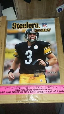 CAROLINA PANTHERS @ PITTSBURGH STEELERS GAMEDAY MAGAZINE PROGRAM 8/31/2006  - Image 1 of 4