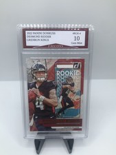 2022 Panini Donruss Desmond Ridder Gridiron Kings Rookie Card Gem Mint 10!