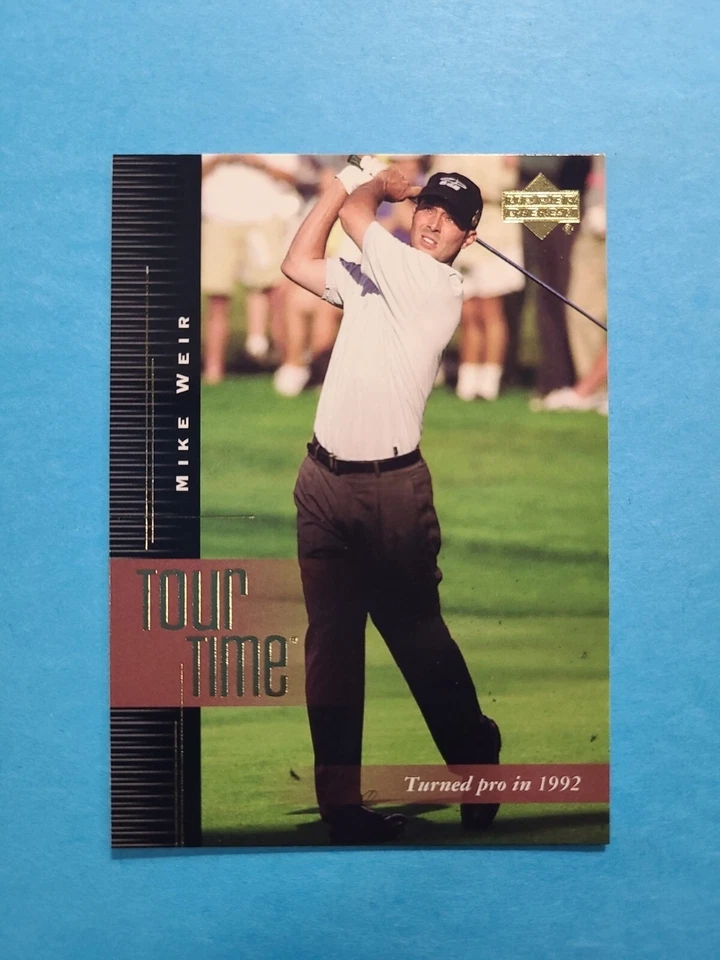 MIKE WEIR 2001 UPPER DECK TOUR TIME GOLF CARD # 192 G9152 - Image 1 of 1