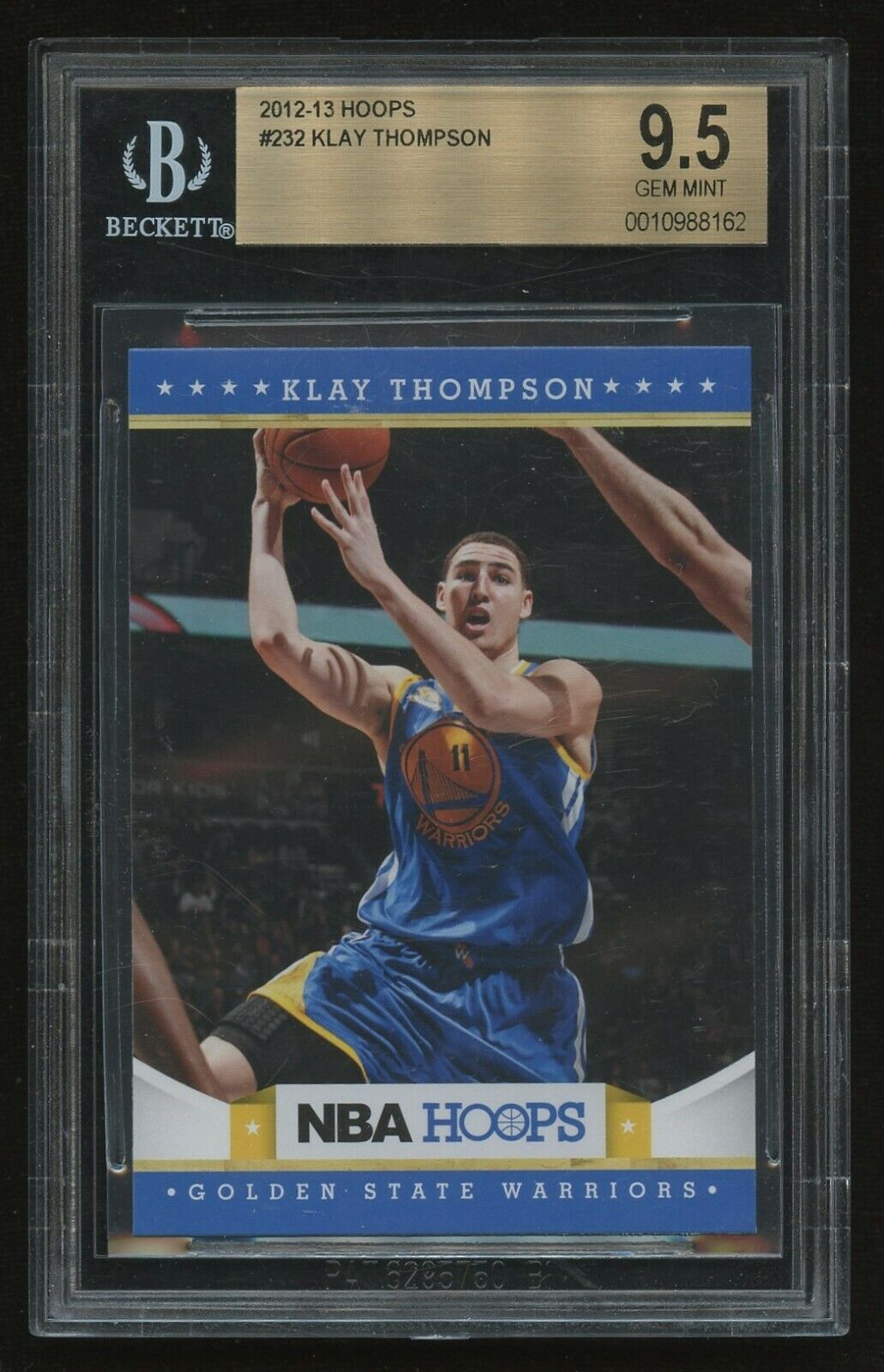 2012-13 NBA Hoops Klay Thompson # 232 Rookie Card RC BGS 9.5