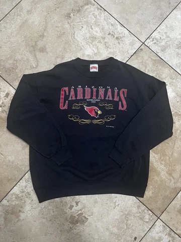 Vintage Arizona Cardinals Nutmeg Sweatshirt Size L 1994 90s NFL Cover