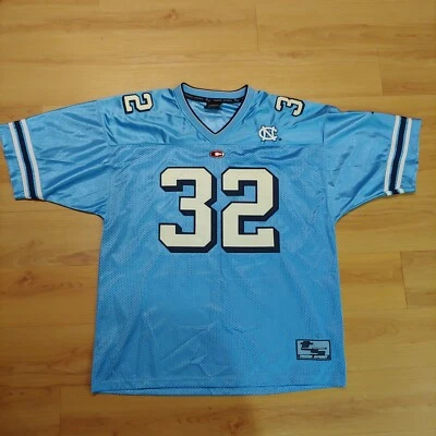 Vintage UNC North Carolina Tar Heels Jersey #32 Team Spirit Authentic Sz L Blue - Image 1 of 4