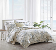 Tommy Bahama - King Comforter Set, Reversible Cotton Bedding with Matching Shams