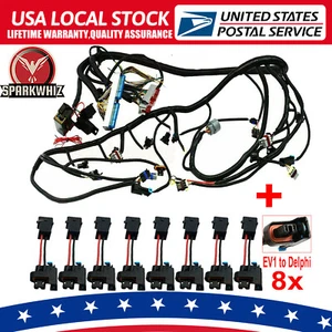 For GM LS Swap Vortec 97-06 Complete Standalone Wiring Harness Kit LS1 4L60E DBC - Bild 1 von 12