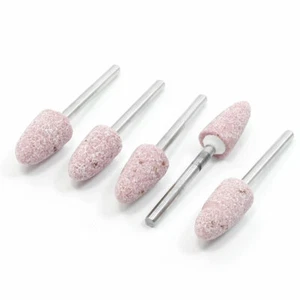 Piedra puntiaguda montada en forma cónica de pulido de 10 mm de diámetro 5 piezas - Imagen 1 de 1