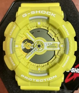 G-Shock XL GA-110BC Casio Yellow - Picture 1 of 5