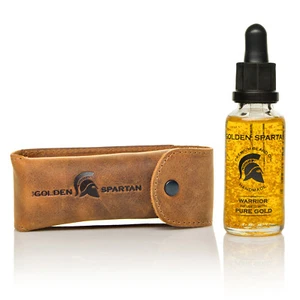 Beard Oil Warrior Pure Gold - The Golden Spartan - Picture 1 of 2