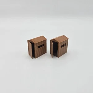 Cobertizos de jardín escala 1/87 6x4 calibre HO - Imagen 1 de 4