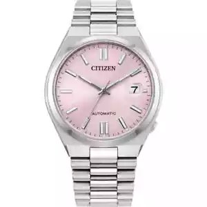 Citizen Tsuyosa NJ0200-50Z Automatic Sapphire Pink Dial Stainless Steel - Imagen 1 de 7