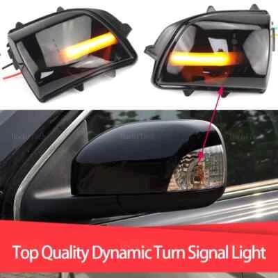 2x LED Side Mirror Lights For Volvo XC90 2007-2014 V70 XC70 pre-facelift 08-2012 - Image 1 of 4