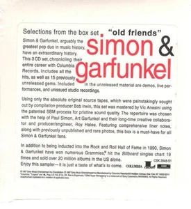 Simon & Garfunkel, "Old Friends"; 12 track Promo-Only CD Sampler - Picture 1 of 2