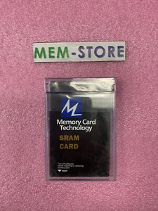 S128L0 S128L2 128K Typ 1 PCMCIA SRAM CARD z wymienną baterią wygląd nowy! - Zdjęcie 1 z 5