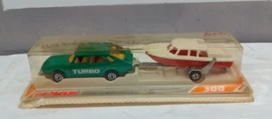 MAJORETTE 1/64 SAAB TURBO + BATEAU N° 314 MADE IN FRANCE ANNI 80 - Bild 1 von 3