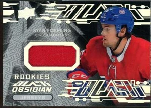 Ryan Poehling Card 2019-20 UD Black Obsidian Rookie Jerseys #OJRP - Picture 1 of 2