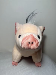 Vintage Babe The Gallant Pig Soft Plush Toy 12” Playskool Hasbro 1995 - Picture 1 of 16