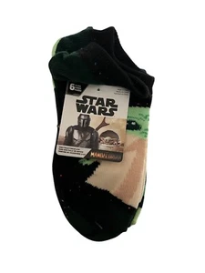 Star Wars Mandalorian Kids Socks, 6 pairs S/M (9-2.5) - Picture 1 of 3
