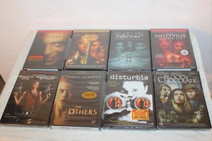 8 Horror / Halloween DVD's New and Sealed Hannibal 1408 Zodiac Amityville Blood& - Picture 1 of 2