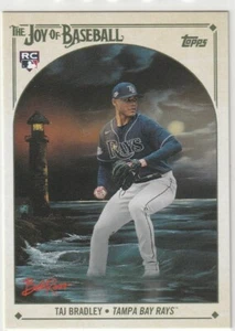 2023 Topps X Bob Ross The Joy Of Baseball TAJ BRADLEY RC ROOKIE Card #47 - Bild 1 von 2