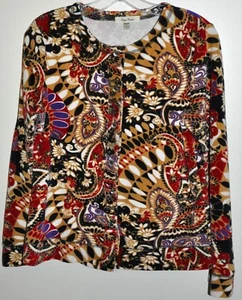 Cárdigan Onque Casuals Terciopelo Botón Frontal Para Mujer Talla Pequeña Usado en Excelente Condición - Imagen 1 de 3