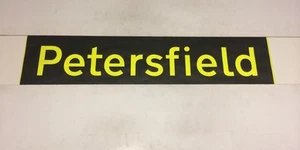 West Sussex Destination Bus Blind 31"- Petersfield - Picture 1 of 5