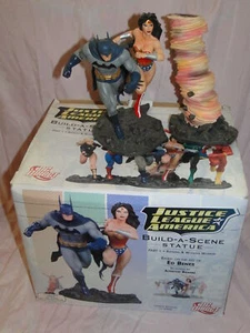Rare Boxed DC Direct Justice League Batman & Wonder Woman Ltd 2200 Ed Benes - Bild 1 von 8