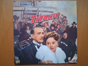 Laserdisc📀 titanic (USA) 1 disque Barbara Stanwyck, Clifton Webb, Audry Dalton - Photo 1/4