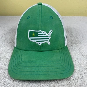 Johnnie O Truck Hat Mesh Baseball Cap Green Embroidered USA Logo - Picture 1 of 10