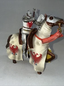 Blue Box Medieval Headless Knight 2 Headed Eagle Shield and Horse Figure - Picture 1 of 4