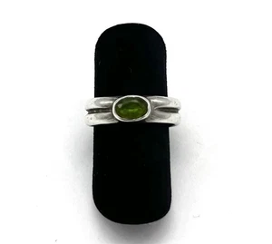 925/- Silberring, simulierter Diamant, Oval, Muster, Gr. 51, Sterlingsilber - Bild 1 von 3