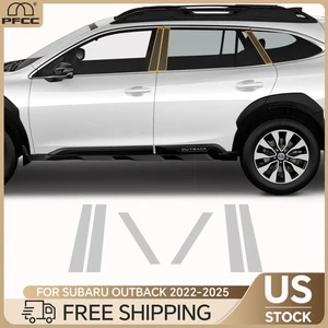 For Subaru Outback 2022-2025 B Pillars Precut Paint Protection Film Clear (PPF) - Picture 1 of 20