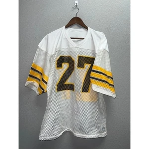 Vintage Champion Football Trikot USA Made Nylon Braun Gelb Weiß Cowboys Large - Bild 1 von 9