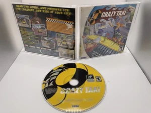 Crazy Taxi (Sega Dreamcast) - getestet & funktionsfähig CIB komplett WASSERSCHADEN - Bild 1 von 7